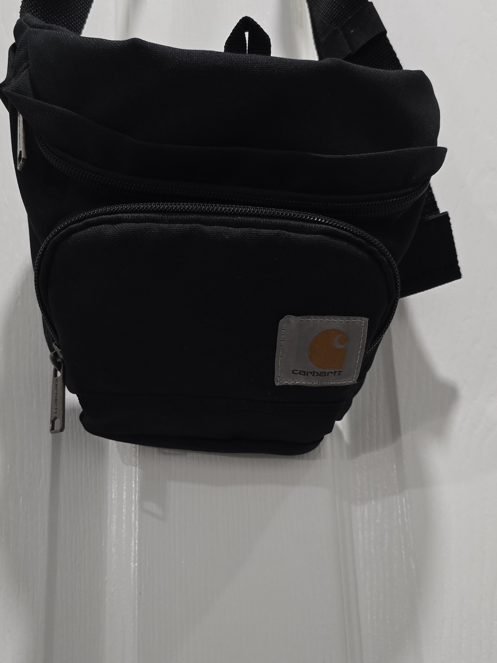 Carhartt Black Compact Crossbody Sling Bag